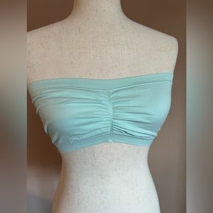 Forever 21 mint color bandeau top, size M/L